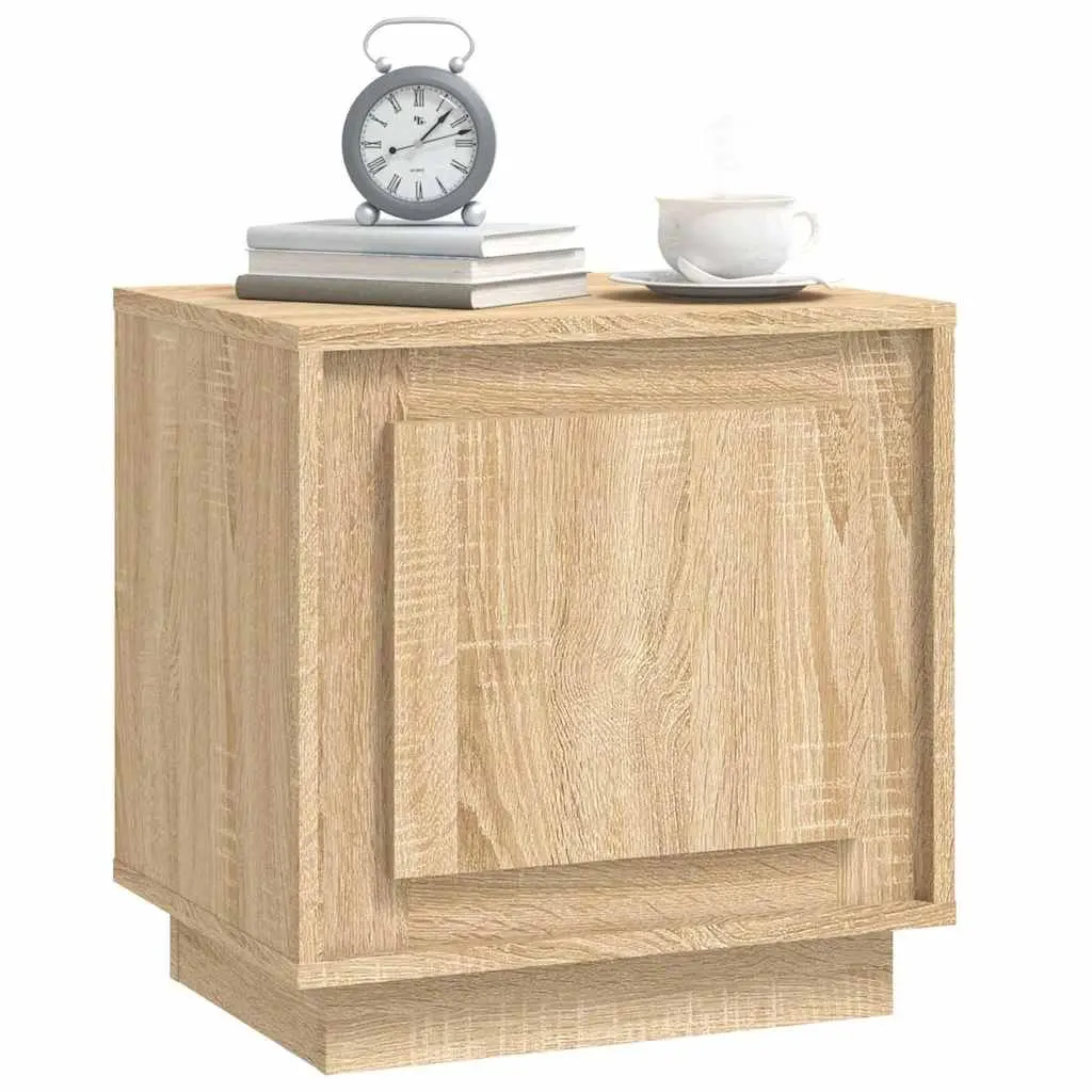 Bedside Cabinets 2 pcs Brown 44x35x45 cm Modern Nightstand Storage Table