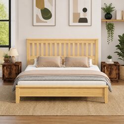 Bedside Cabinets 2 pcs Brown Modern Nightstand Storage Table Engineered Wood