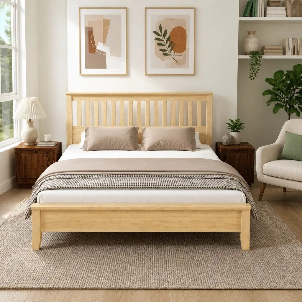 Bedside Cabinets Engineered Wood 44x35x45 cm Brown Oak Set of 2