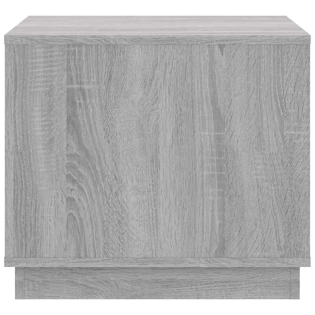 Coffee Table Grey Sonoma Engineered Wood Storage Cabinet Living Room Furniture