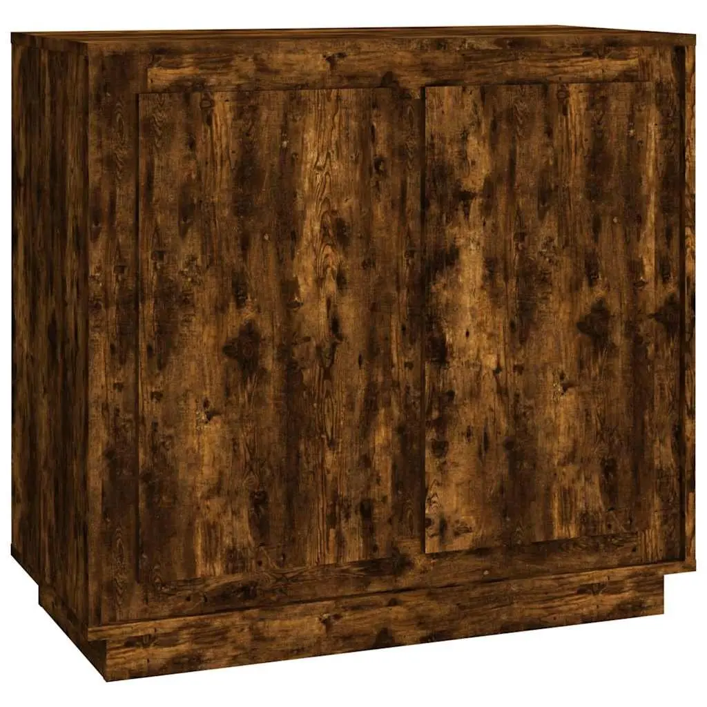Brown Engineered Wood Sideboard Storage Cabinet