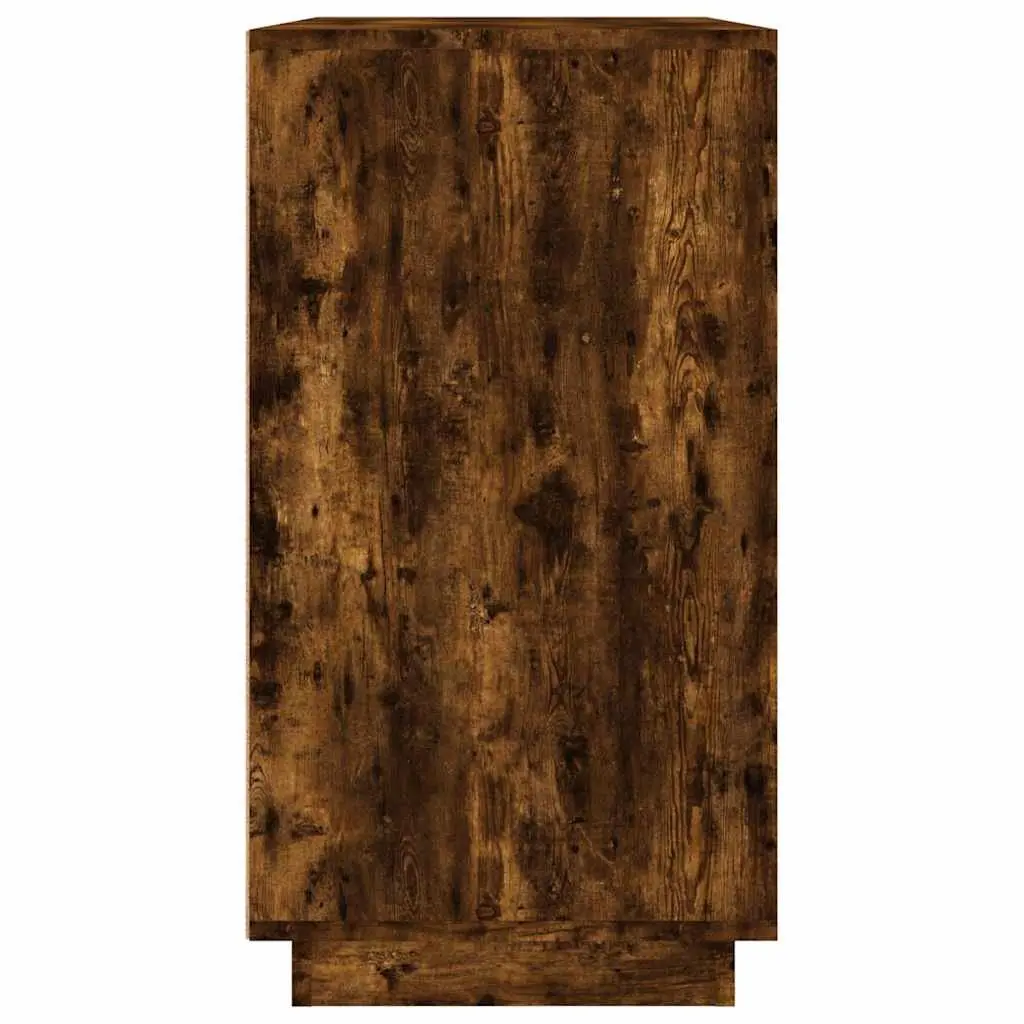 Brown Engineered Wood Sideboard Storage Cabinet
