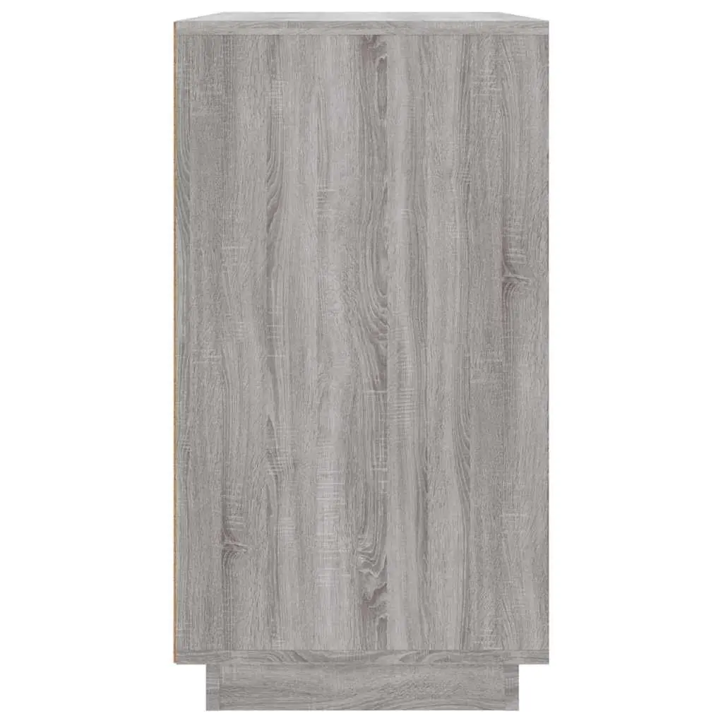 Grey Sonoma Sideboard with 4 Storage Compartments