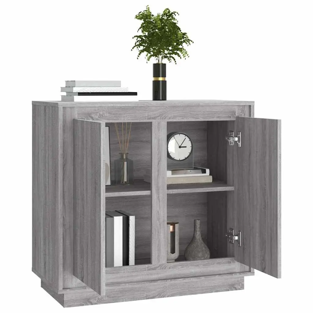Grey Sonoma Sideboard with 4 Storage Compartments