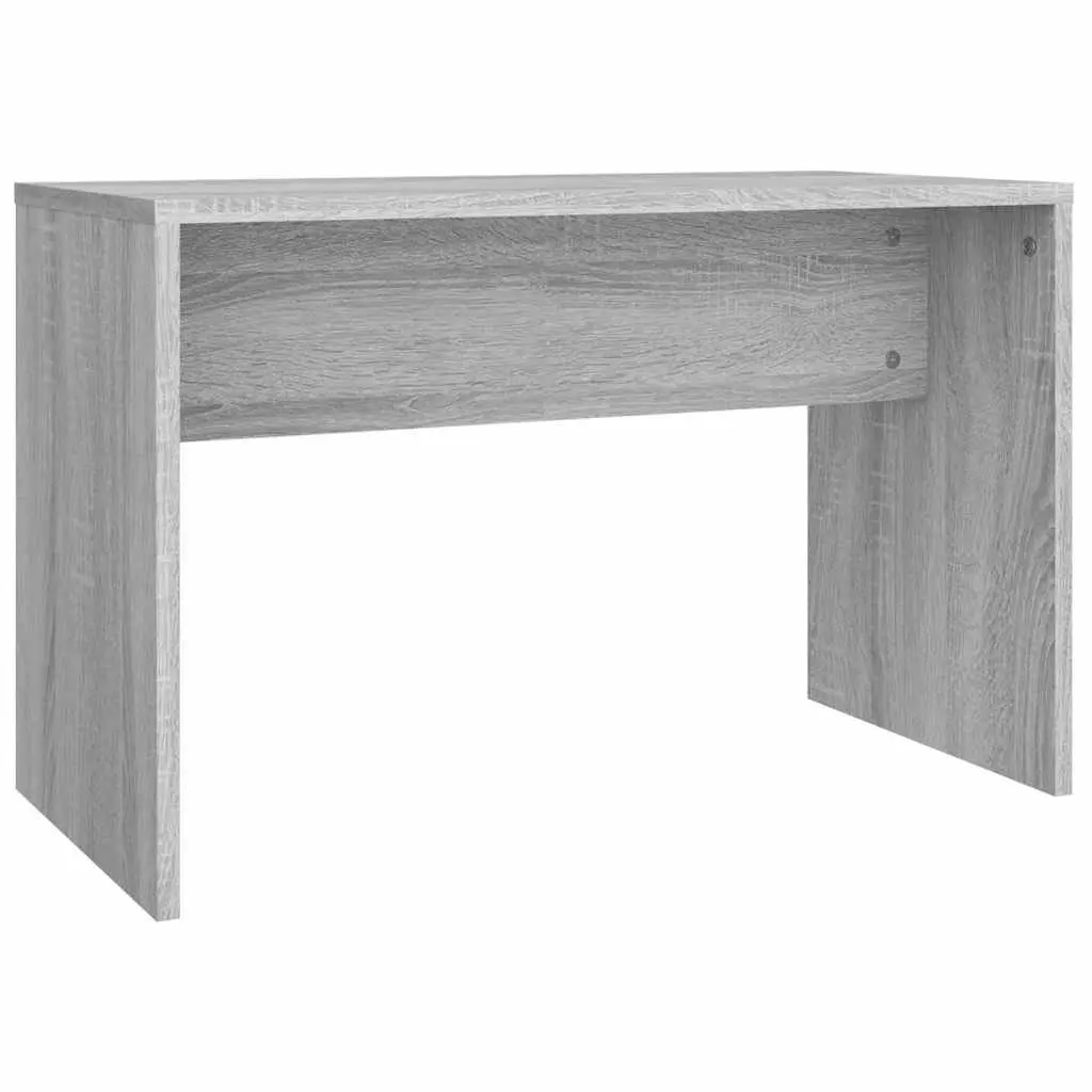 Dressing Table Stool Engineered Wood 70W x 35D x 45H cm Grey Sonoma