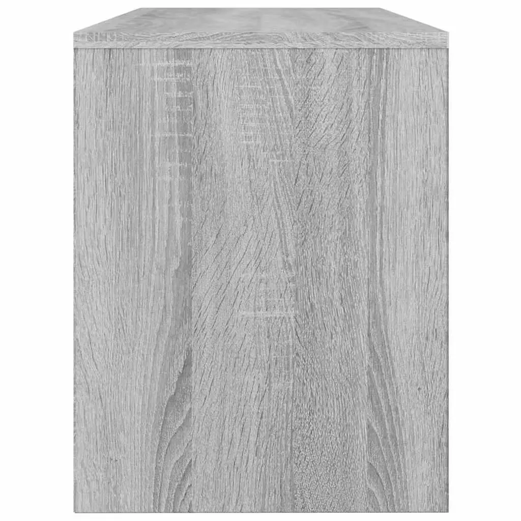 Dressing Table Stool Engineered Wood 70W x 35D x 45H cm Grey Sonoma