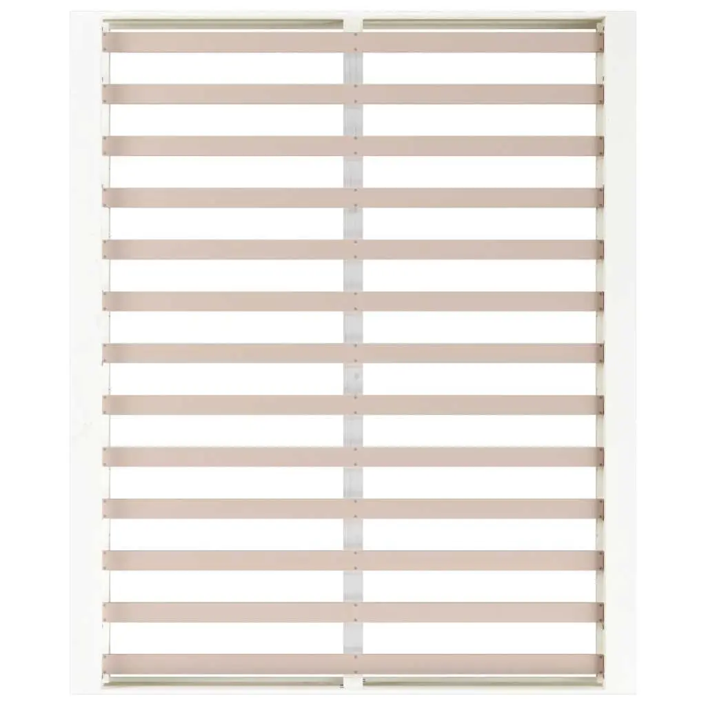 King Size Bed Frame 150x200 cm in White Pine