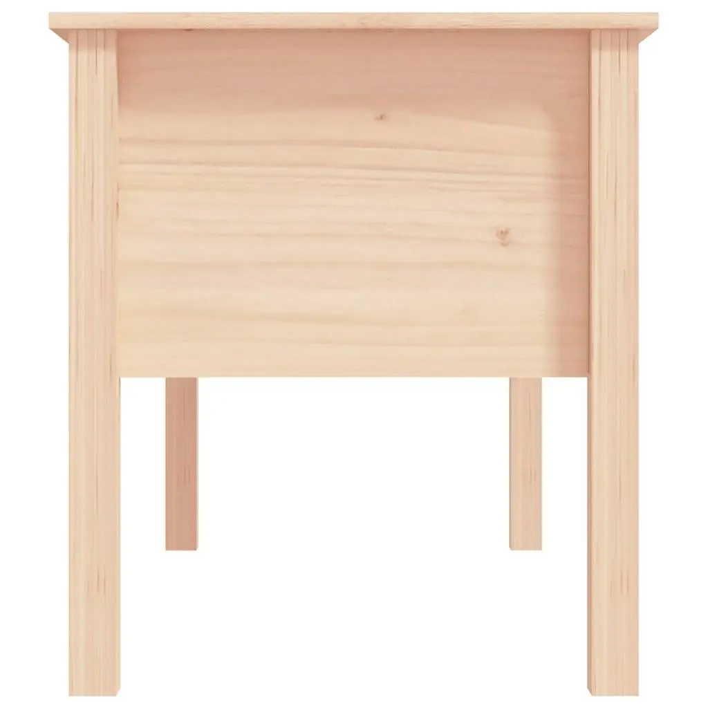 Solid Pine Coffee Table with Storage Drawers