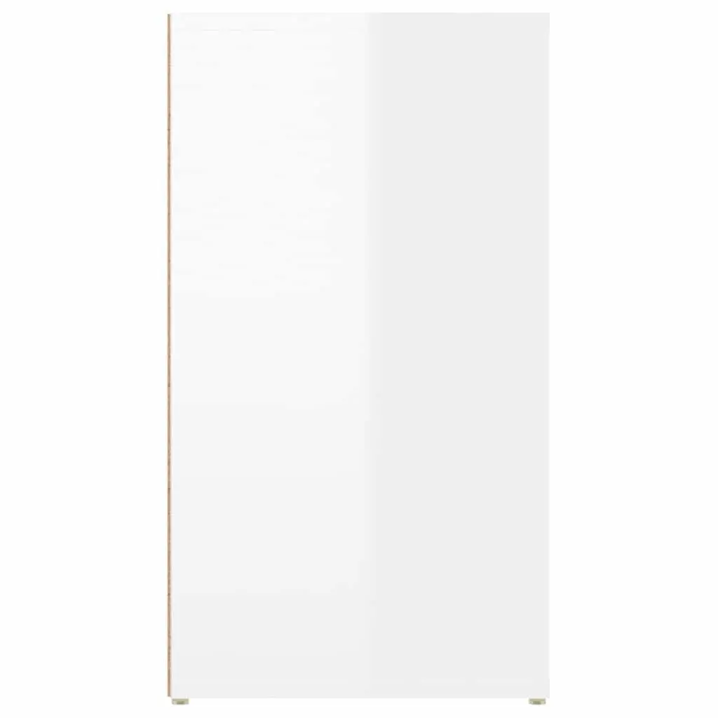 High Gloss White Sideboard Storage Cabinet for Home