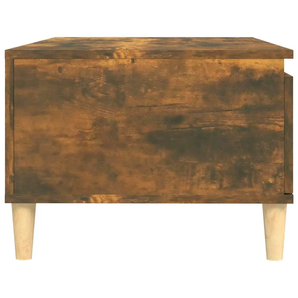 Coffee Table with Storage in Smoked Oak Finish