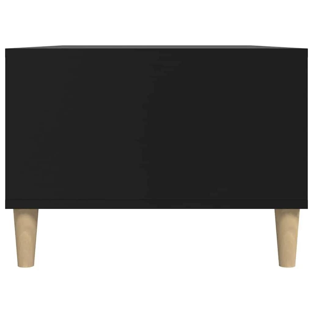 Black Coffee Table with Ample Storage