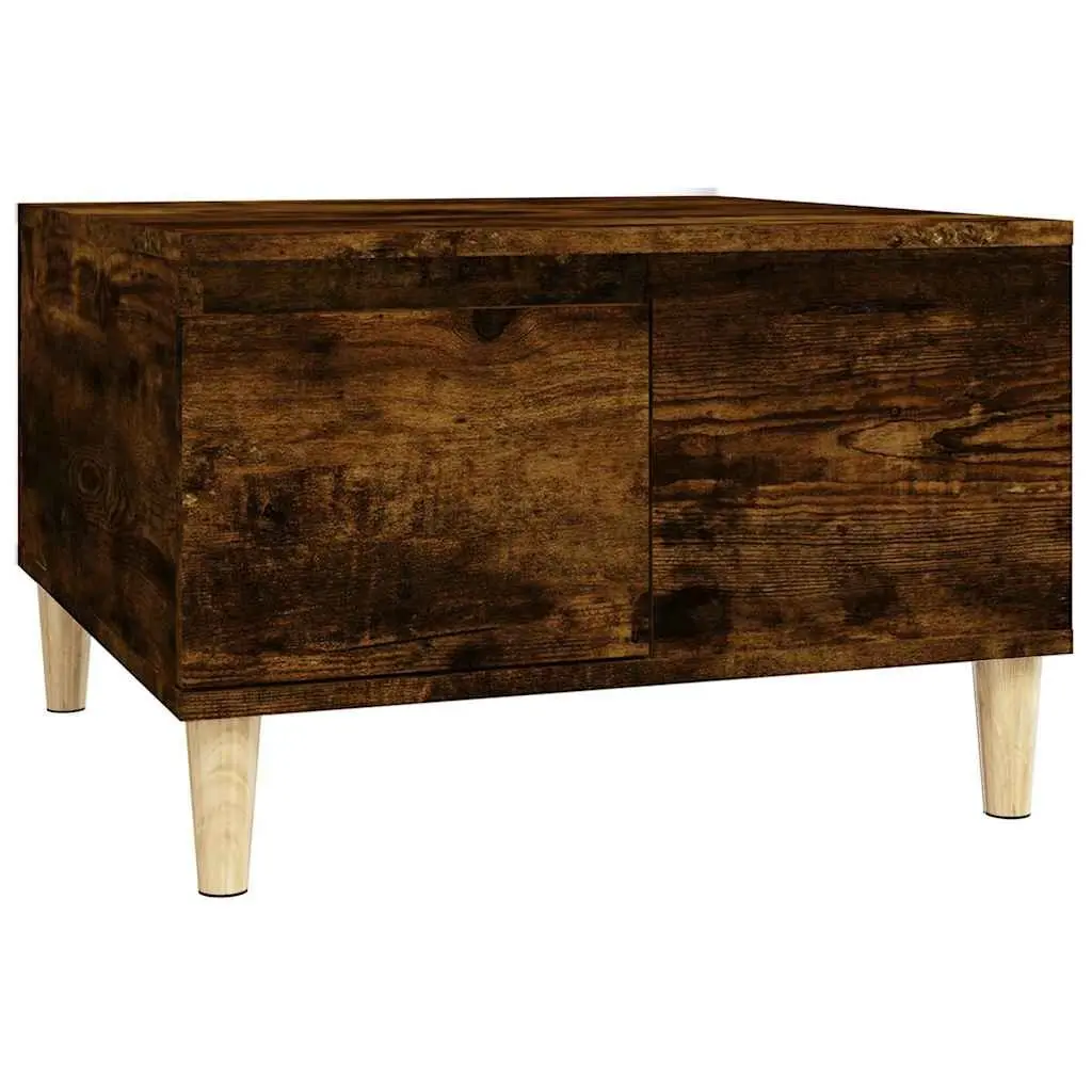 Smoked Oak Coffee Table with Storage