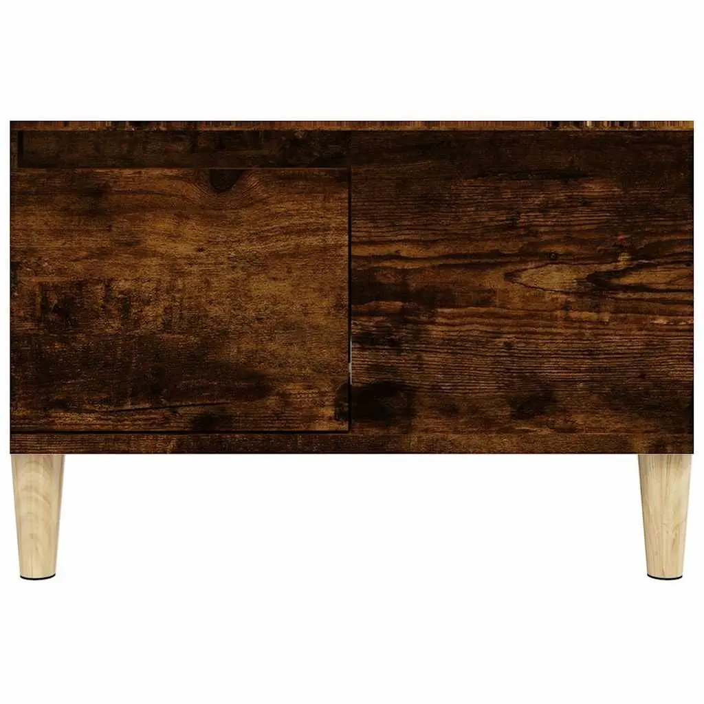 Smoked Oak Coffee Table with Storage