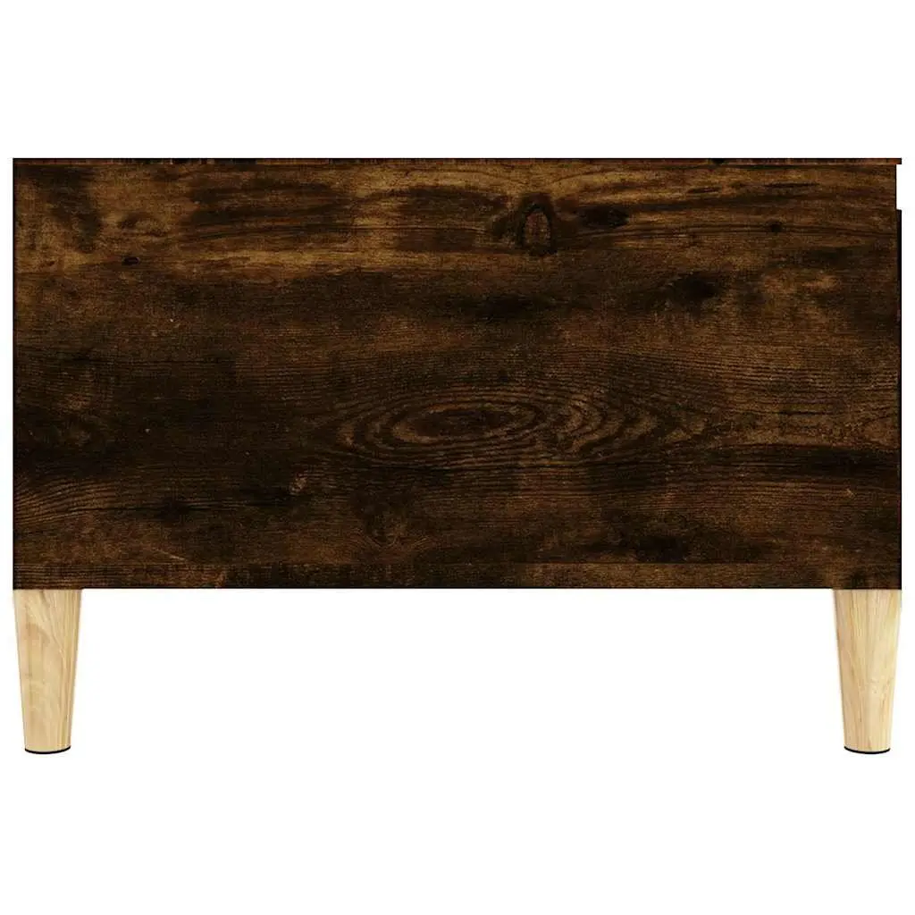 Smoked Oak Coffee Table with Storage