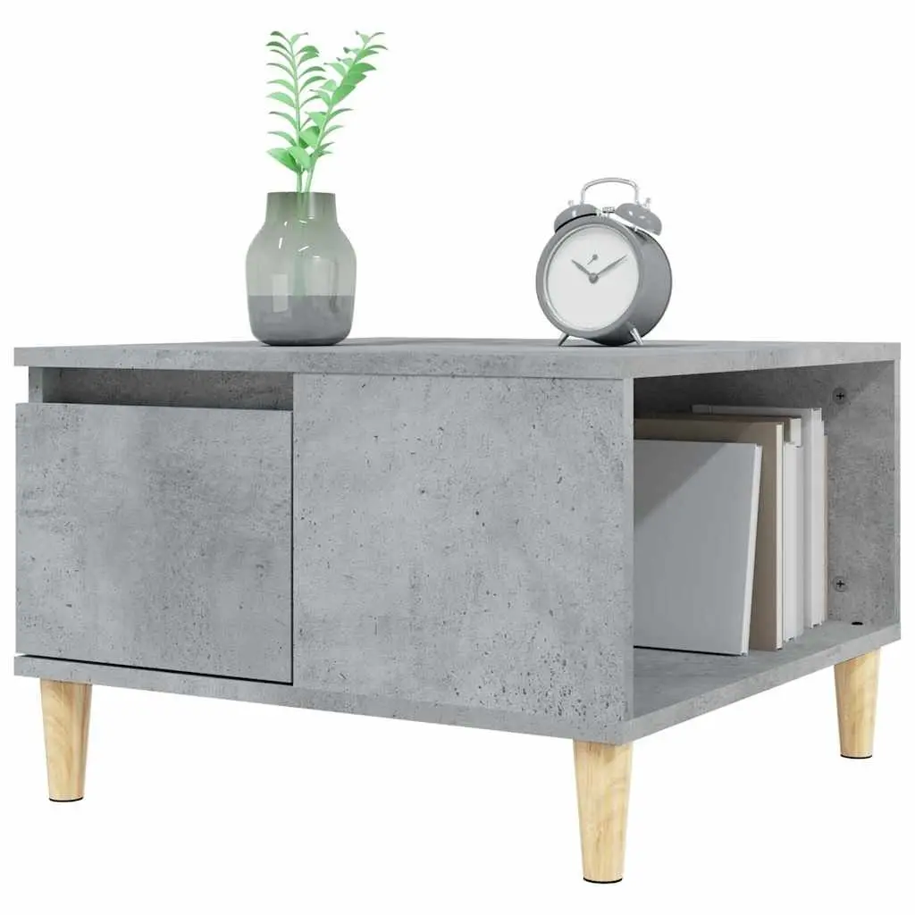 Grey Sonoma Coffee Table with Storage Drawer and Compartment