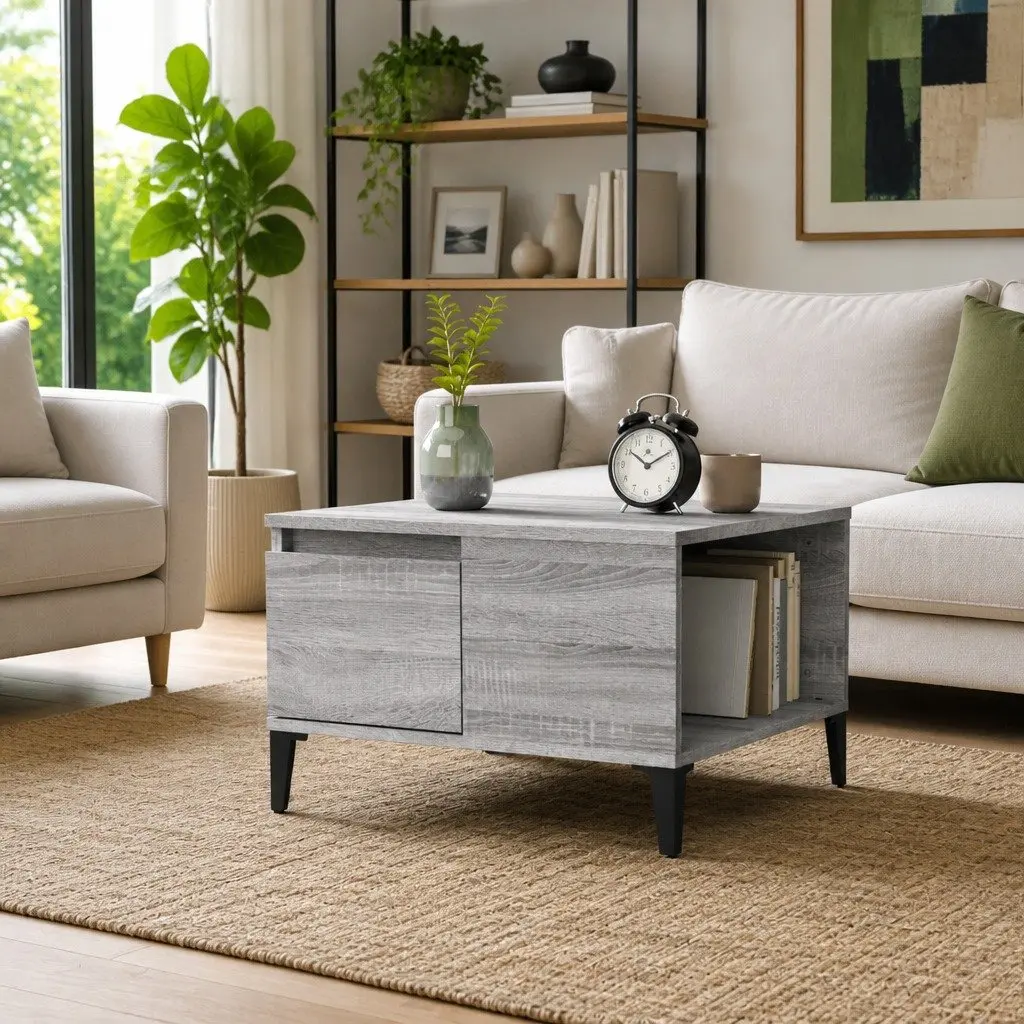 Grey Sonoma Coffee Table with Storage Drawer