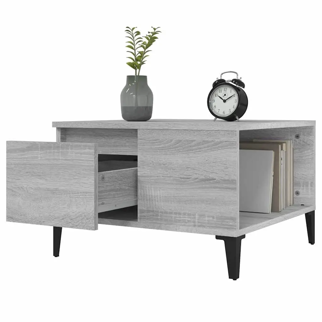 Grey Sonoma Coffee Table with Storage Drawer