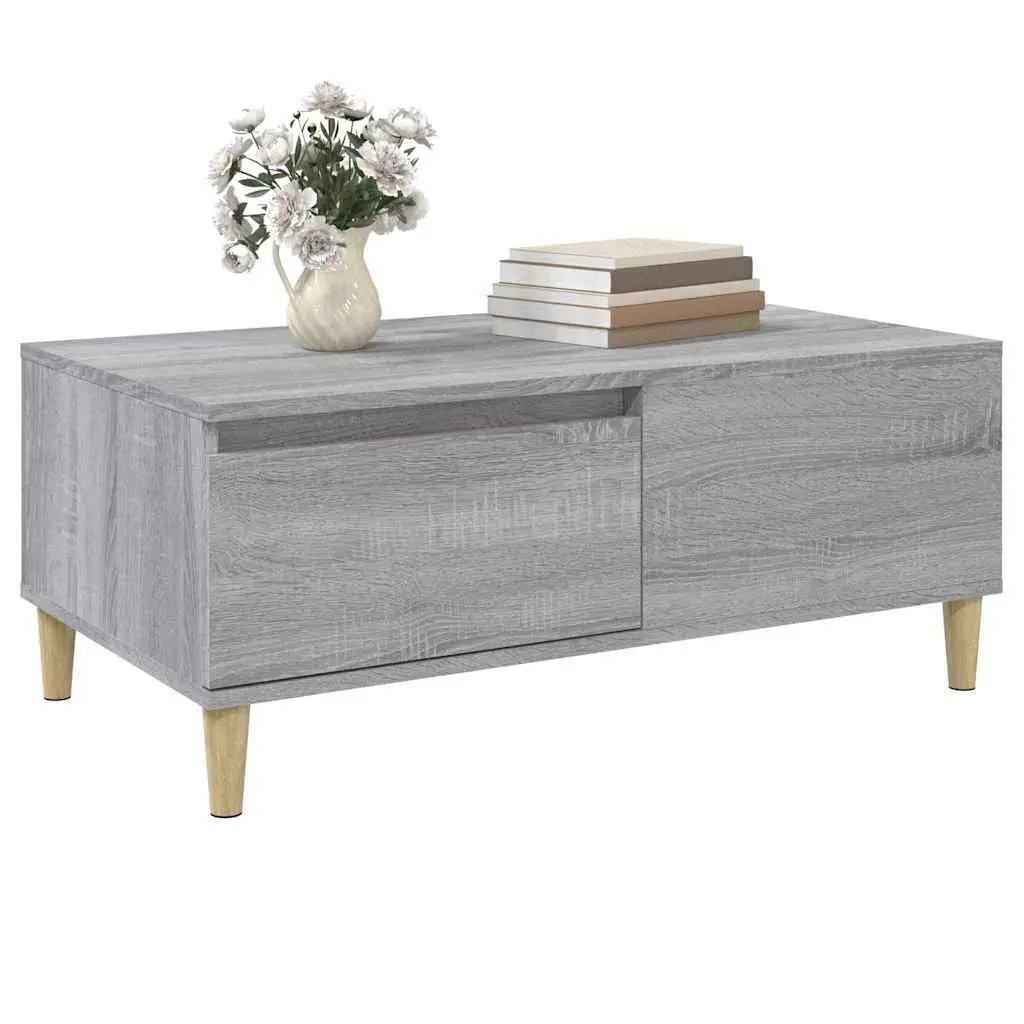 Grey Sonoma Engineered Wood Coffee Table with Storage