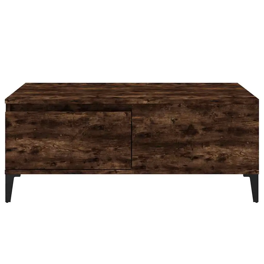Coffee Table with Storage Drawer in Brown