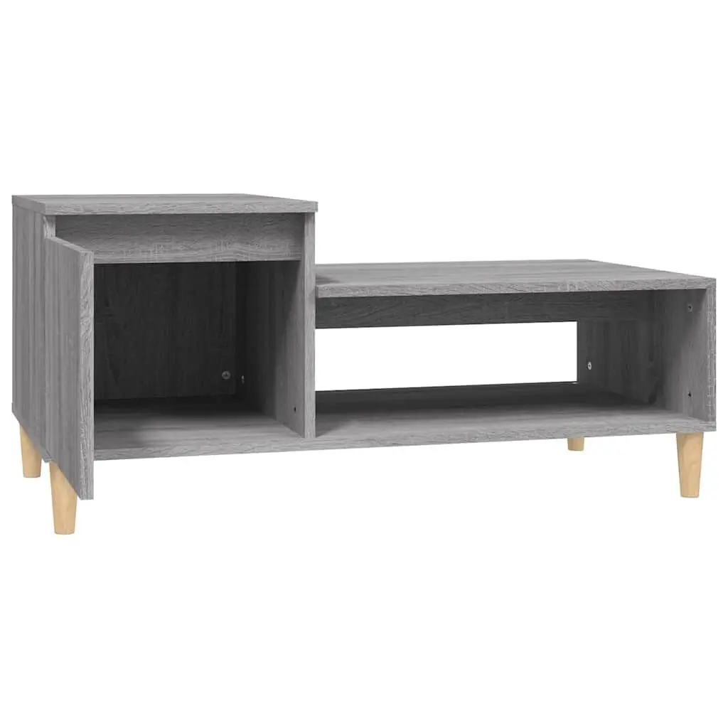 Grey Sonoma Engineered Wood Coffee Table with Storage