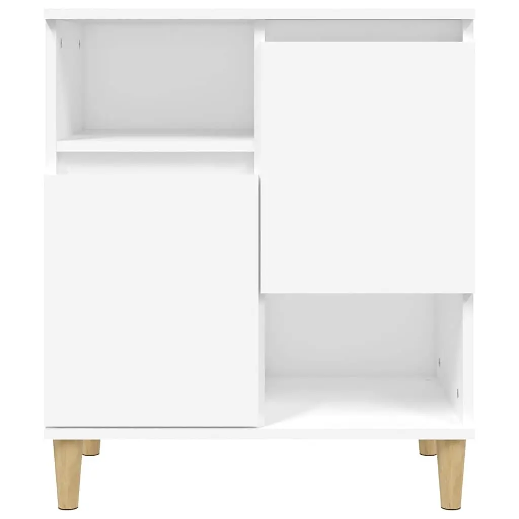 White Storage Sideboard with Engineered Wood