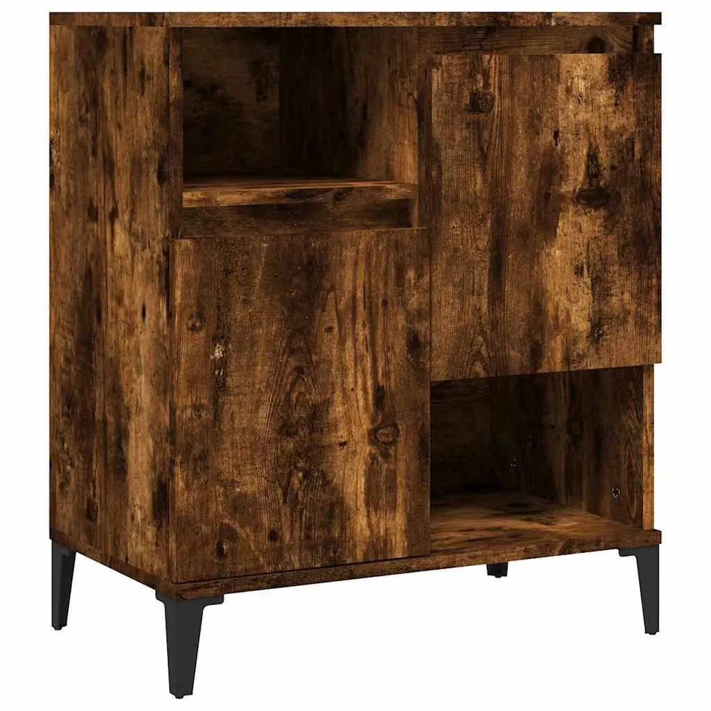 Brown Engineered Wood Sideboard Storage Cabinet