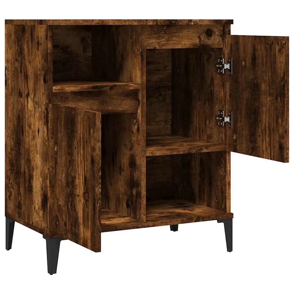 Brown Engineered Wood Sideboard Storage Cabinet