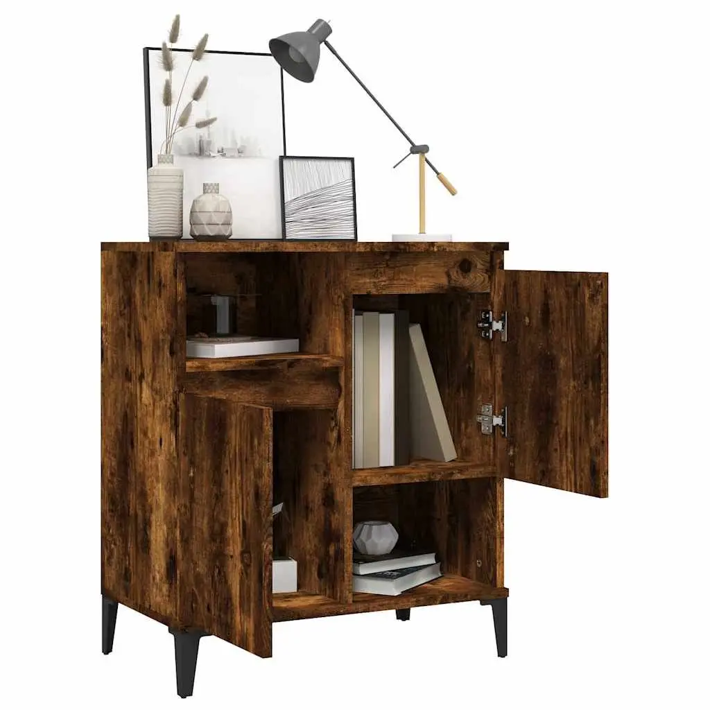 Brown Engineered Wood Sideboard Storage Cabinet