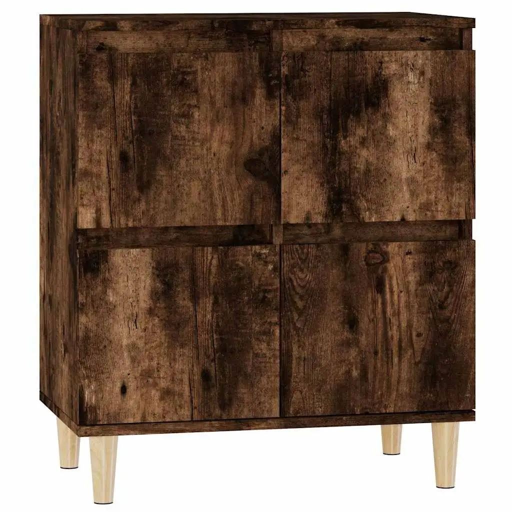 Brown Engineered Wood Sideboard Storage Cabinet