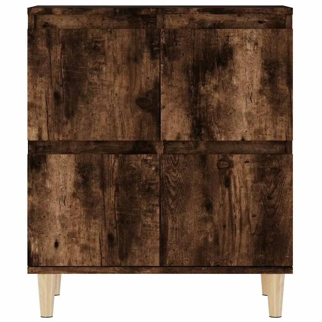Brown Engineered Wood Sideboard Storage Cabinet