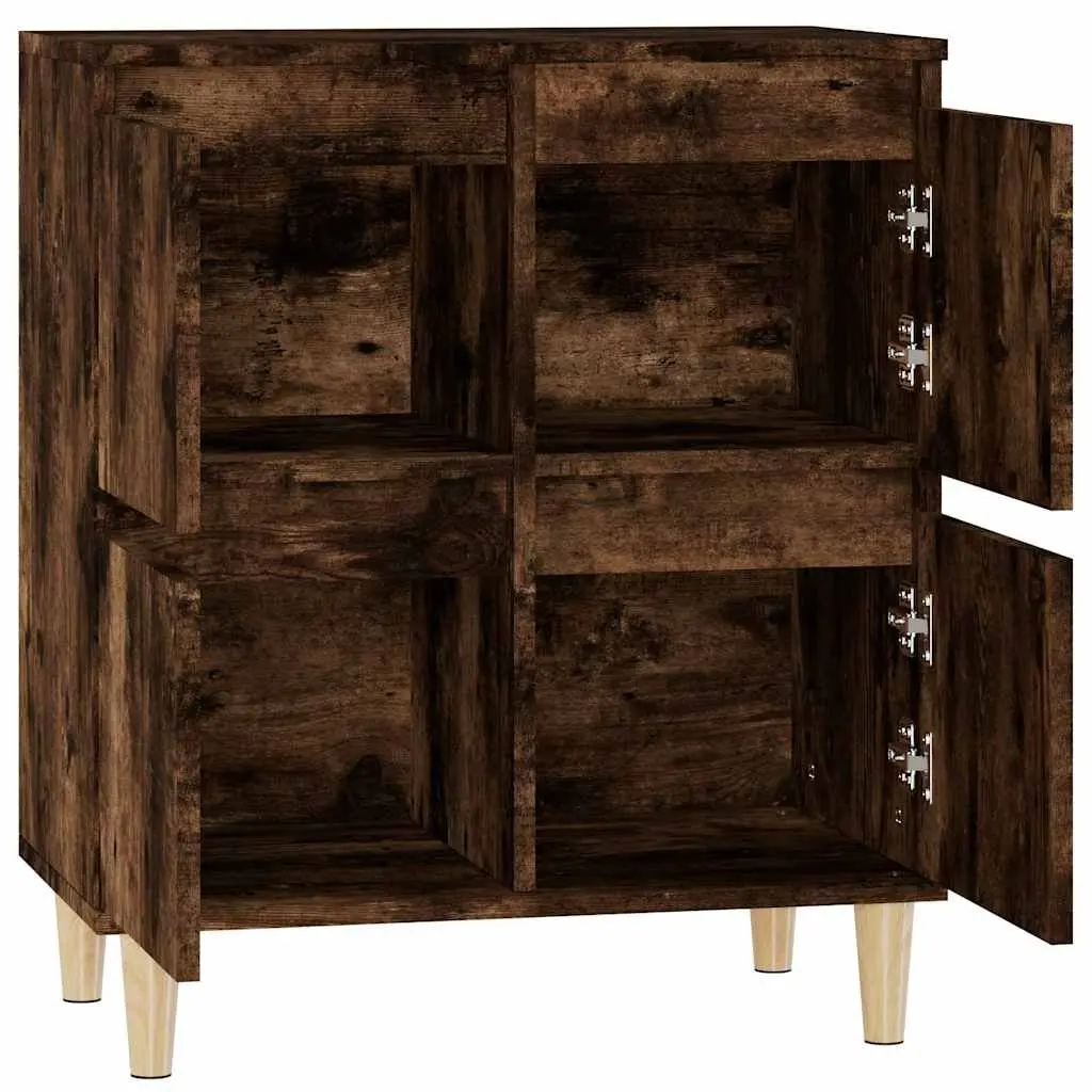 Brown Engineered Wood Sideboard Storage Cabinet