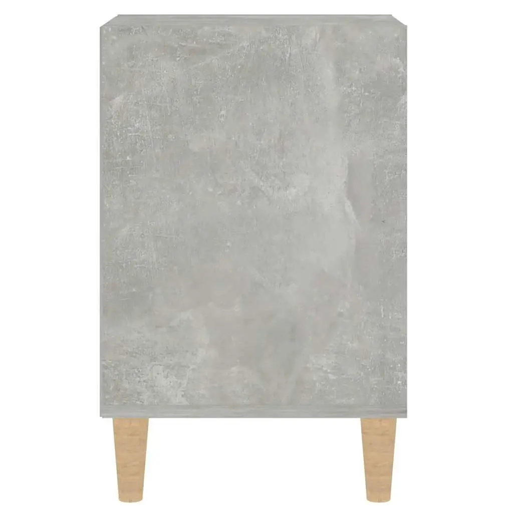 Grey Engineered Wood TV Cabinet for Media Storage