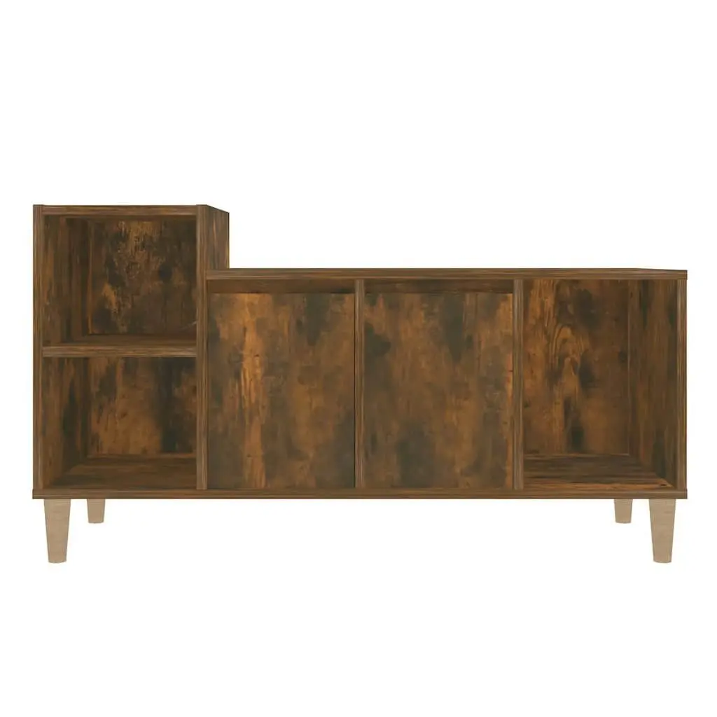 Smoked Oak TV Cabinet with Ample Storage