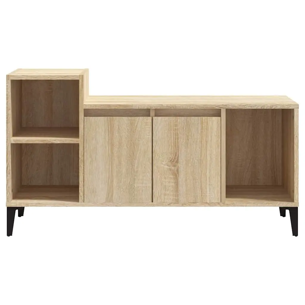TV Cabinet Engineered Wood 100x35x55 cm Brown