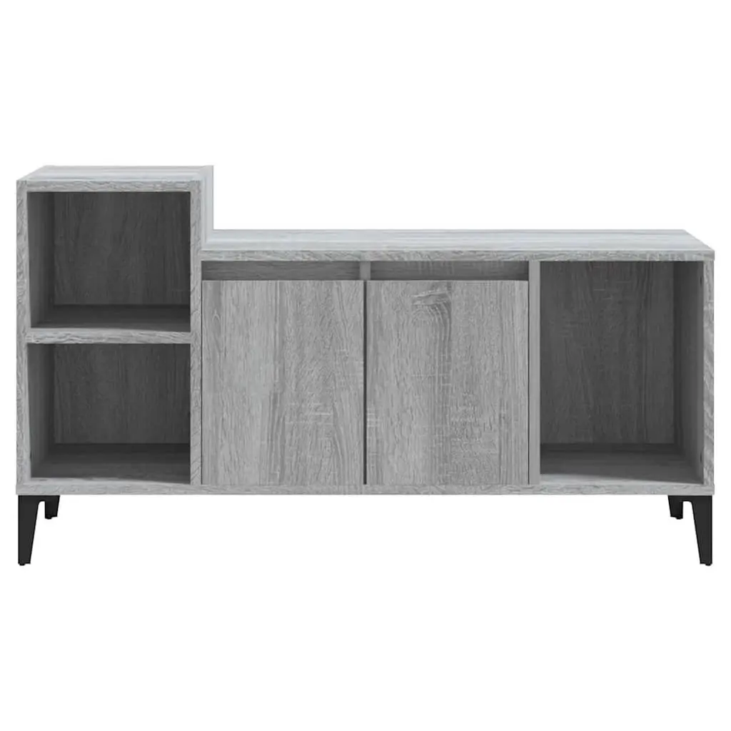 TV Cabinet Engineered Wood 100x35x55cm Grey
