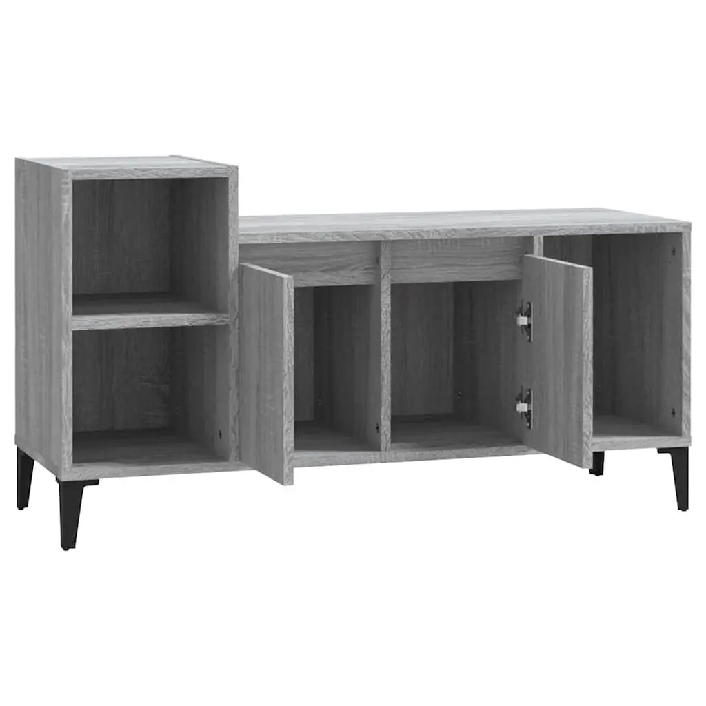 TV Cabinet Engineered Wood 100x35x55cm Grey