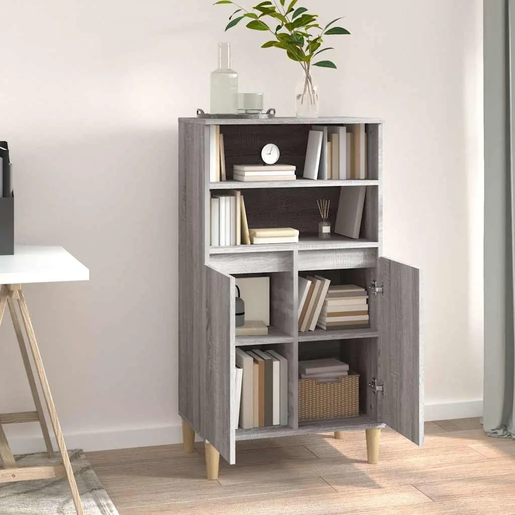 Sideboard Engineered Wood 60x36x110cm Grey