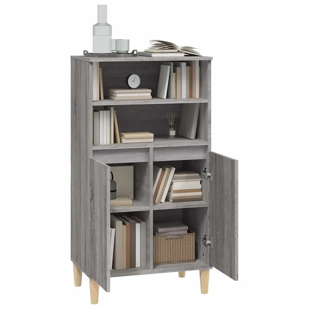Sideboard Engineered Wood 60x36x110cm Grey