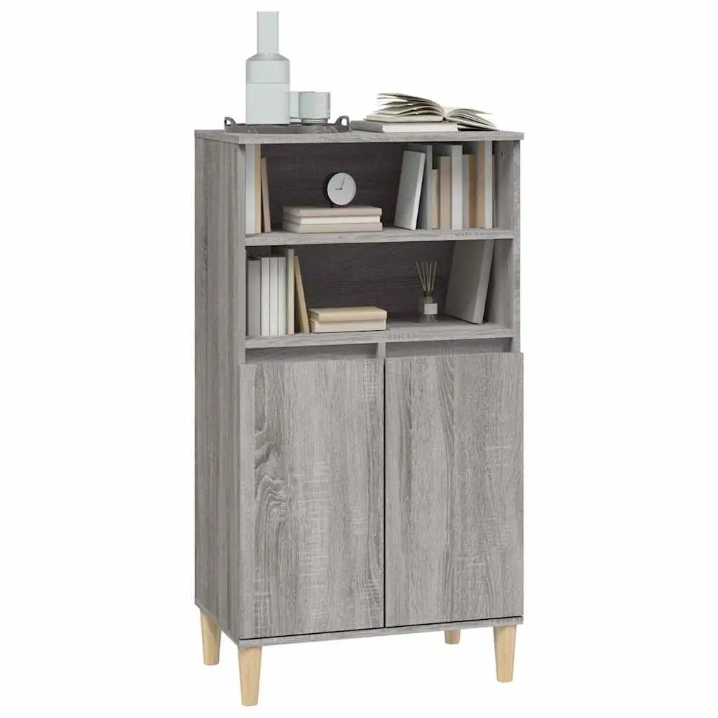 Sideboard Engineered Wood 60x36x110cm Grey