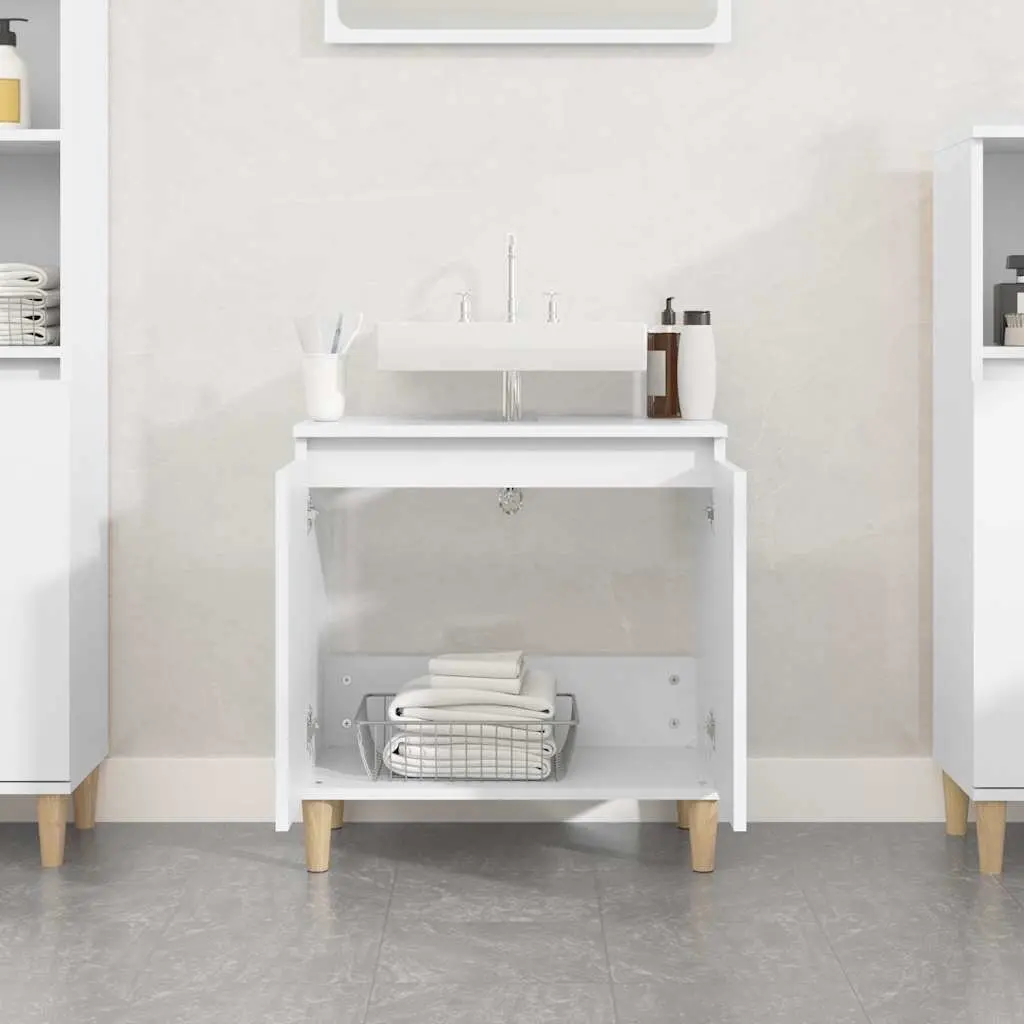 Engineered Wood Bathroom Vanity Unit Sink Cabinet