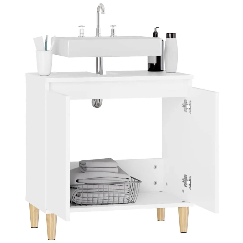 Engineered Wood Bathroom Vanity Unit Sink Cabinet