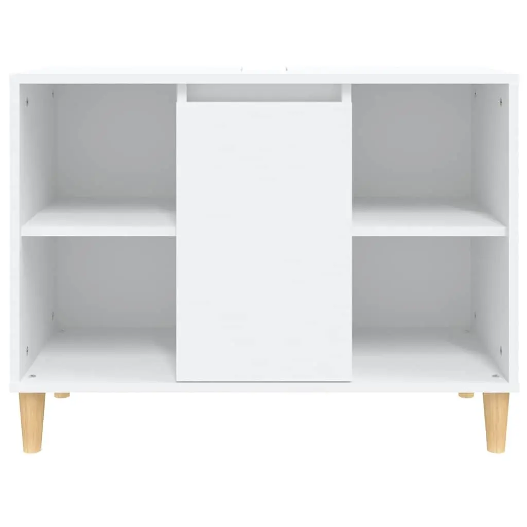 Bathroom Sink Cabinet Engineered Wood 80x33x60 cm White