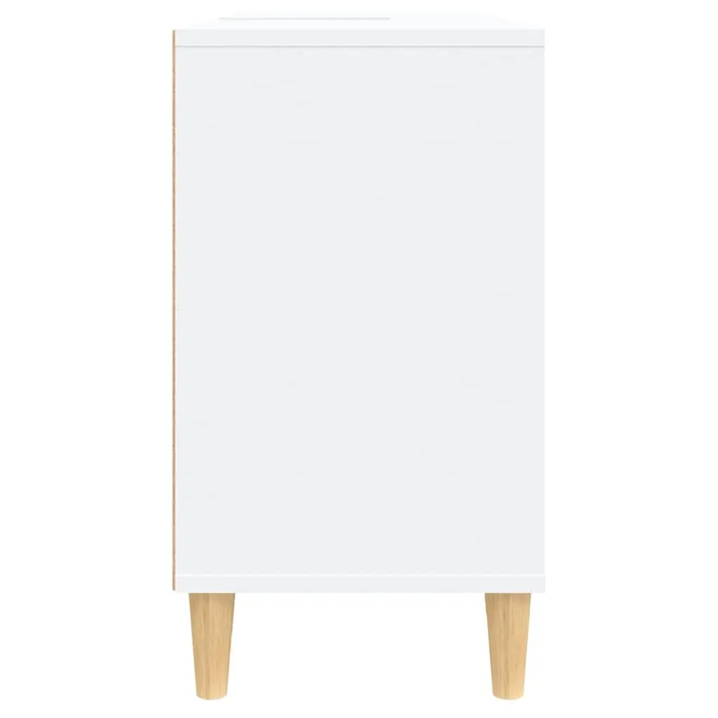 Bathroom Sink Cabinet Engineered Wood 80x33x60 cm White