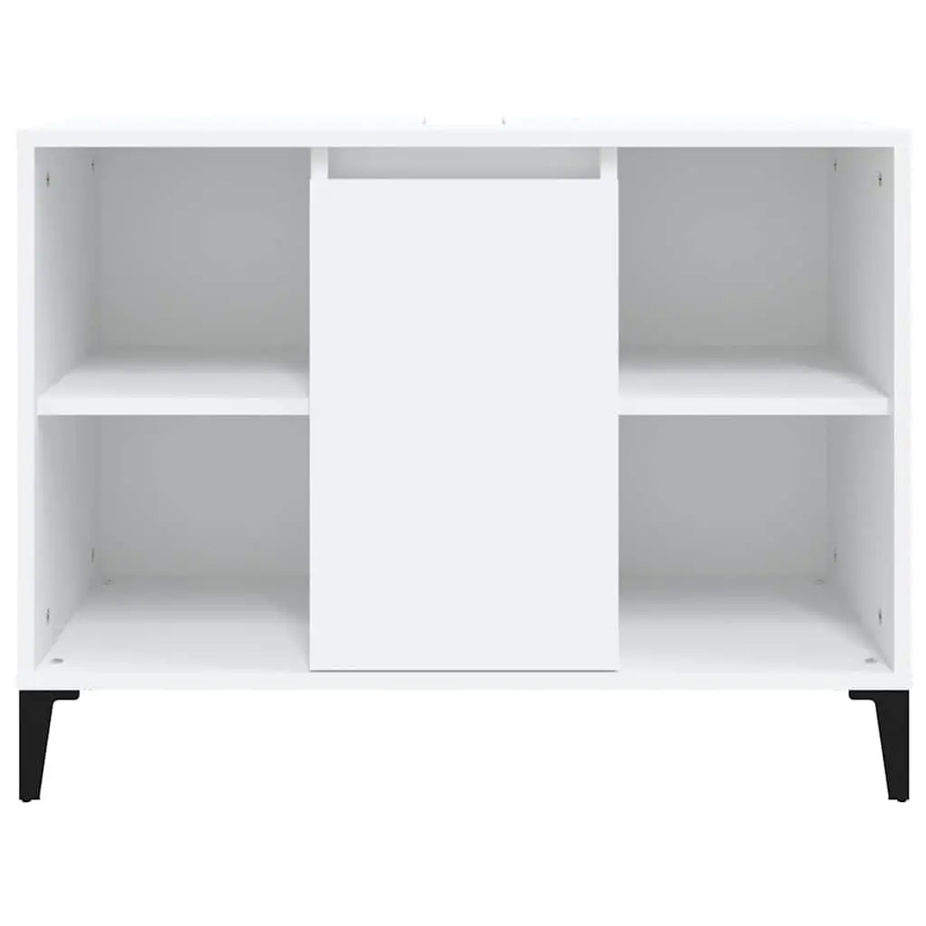 Bathroom Sink Cabinet Engineered Wood 80x33x60cm White
