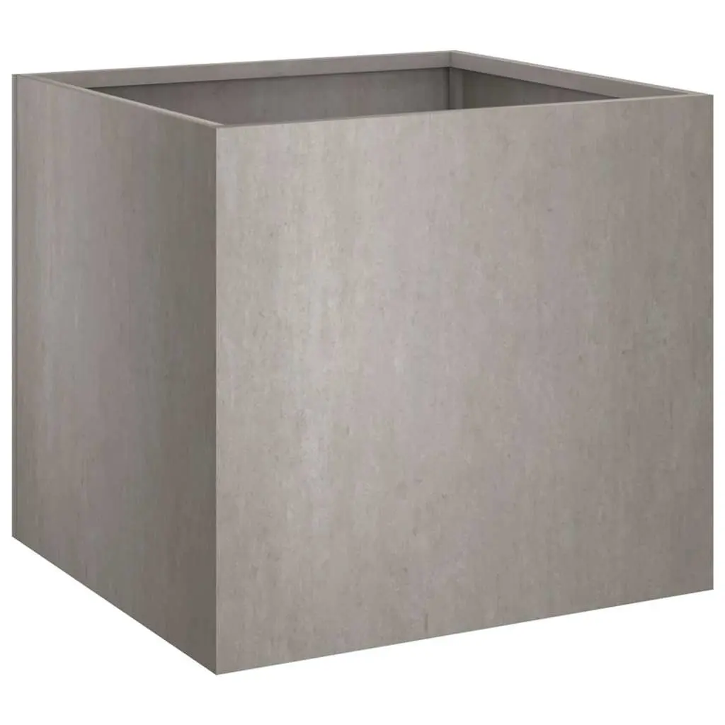 Steel Garden Planters, Set of 2, 42x40x39 cm