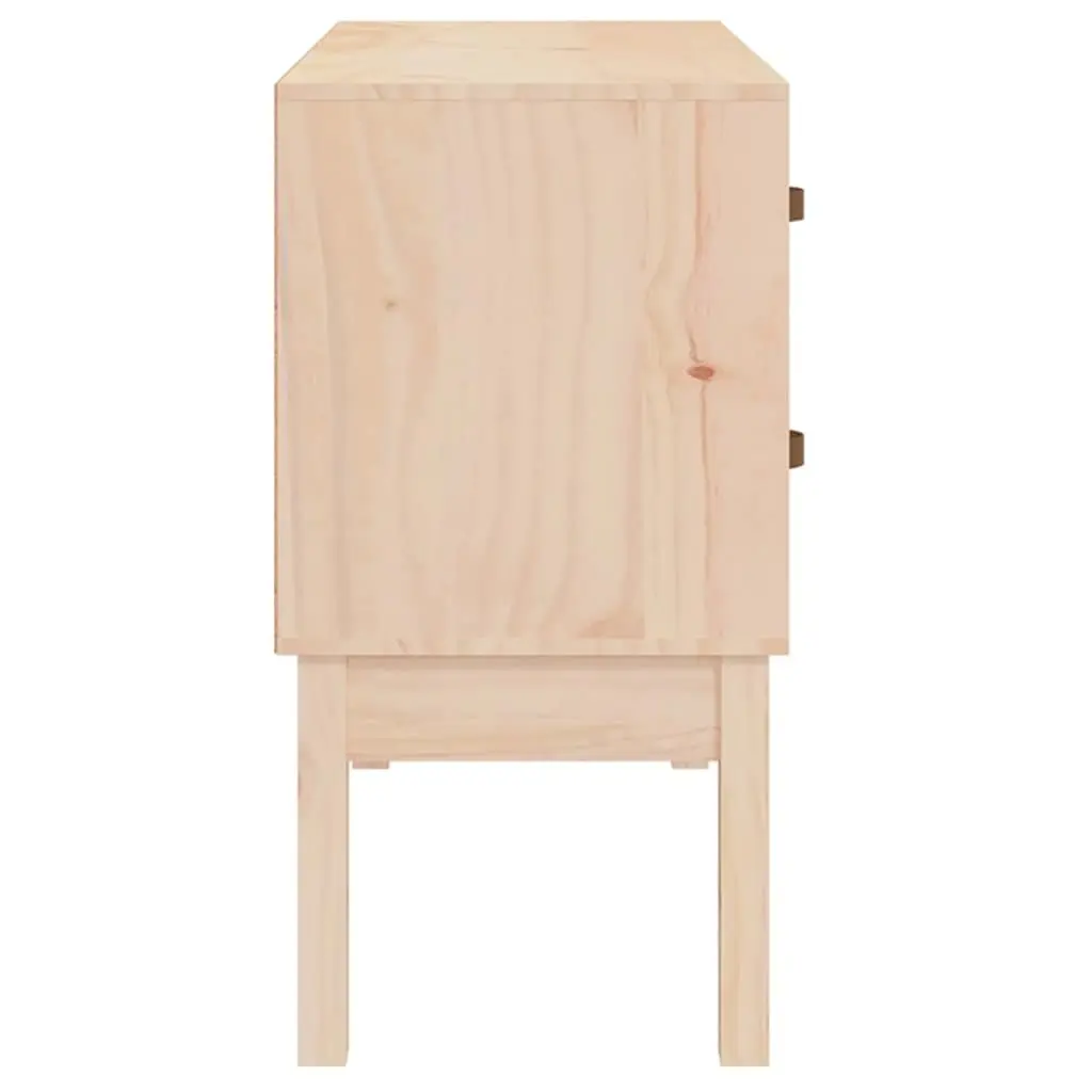 Console Cabinet 90x40x78cm Solid Pine Wood