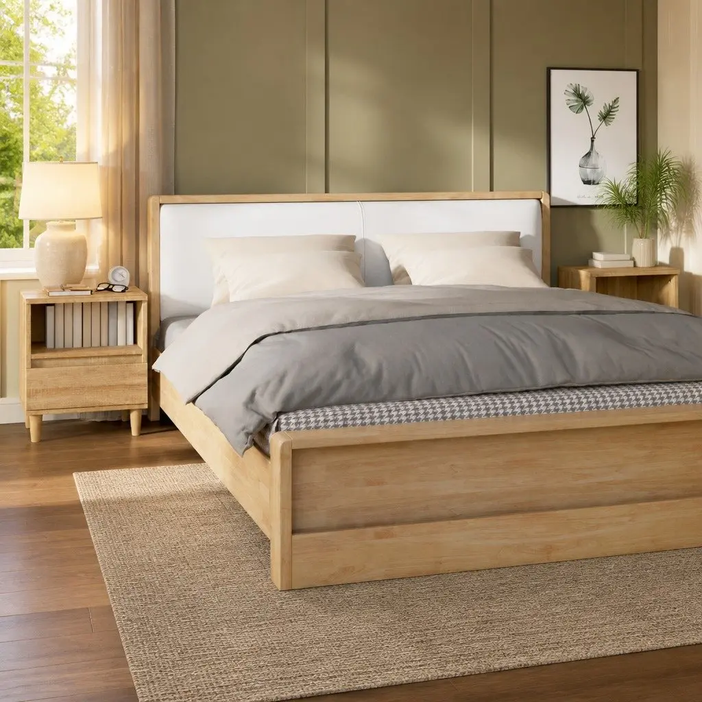 Brown Bedside Cabinets 2 pcs 40x35x50 cm