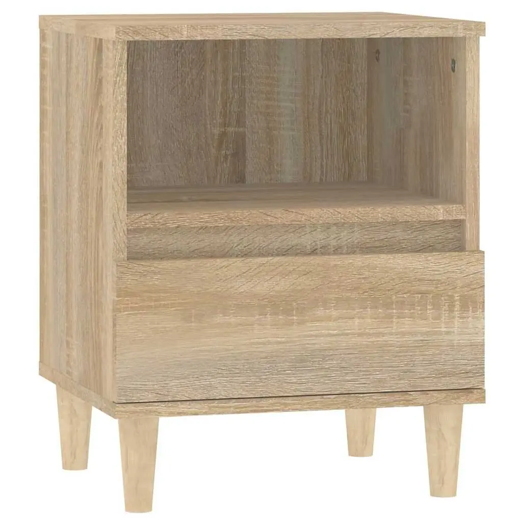 Brown Bedside Cabinets 2 pcs 40x35x50 cm