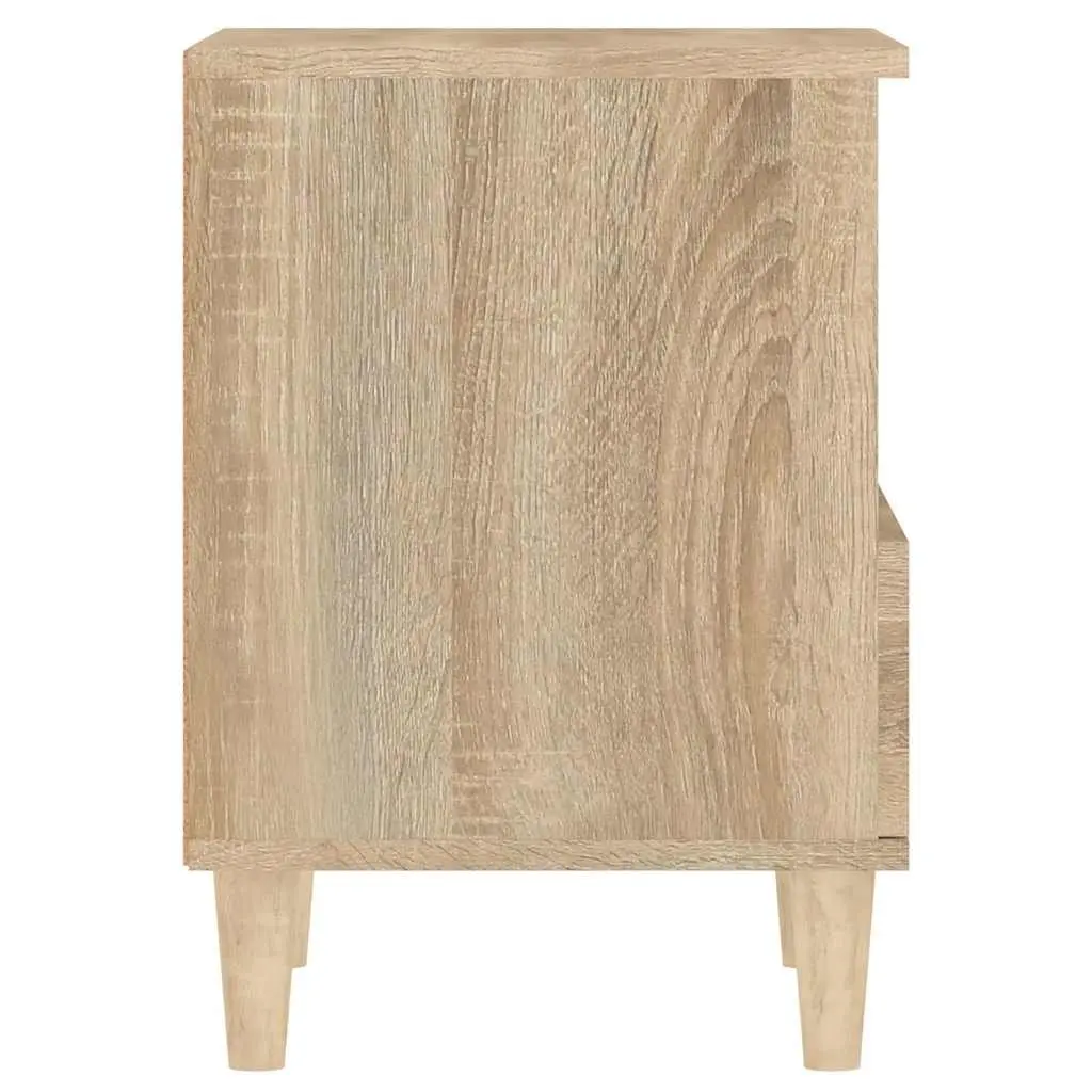 Brown Bedside Cabinets 2 pcs 40x35x50 cm