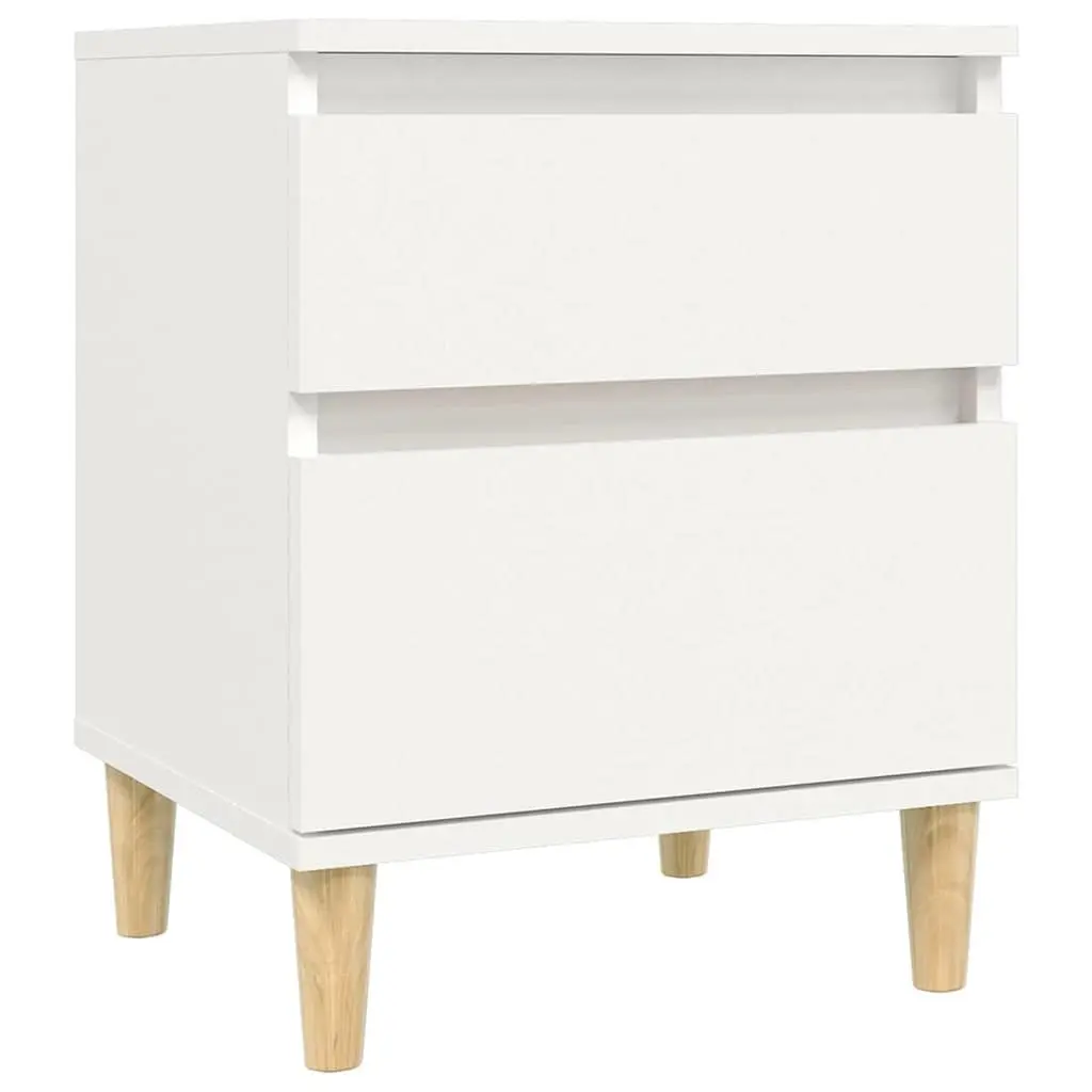 White Bedside Cabinet for Organised Storage